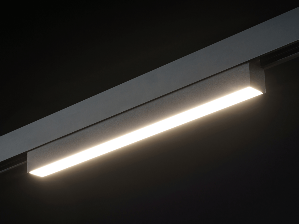  LUMKER Светильник трековый линейный, серия SY-LINK, Черный, 6Вт, IP20, Нейтральный белый (4000К), SY-LINK-300-BL-6-NW