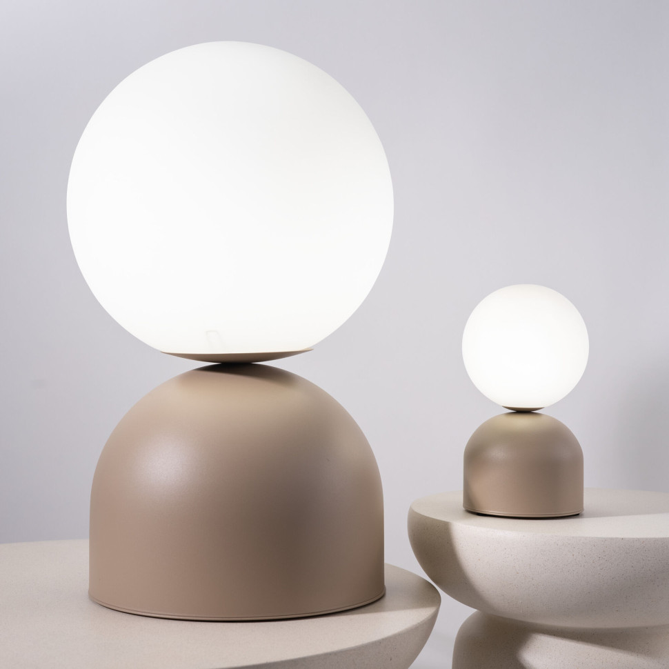 Настольная лампа со стеклянным плафоном 11498 Miki