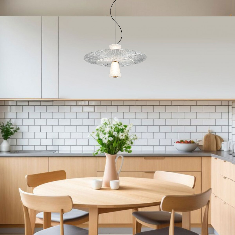 Подвесной светильник Eurosvet Titania 40029/1 LED белый a069225