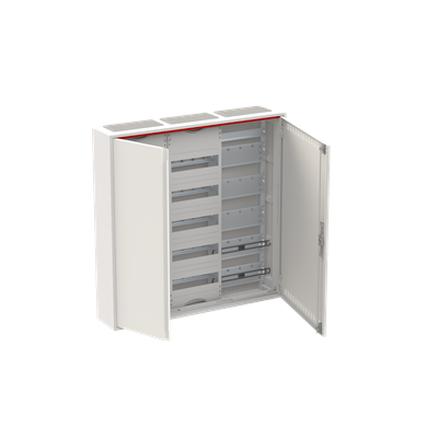 CA35VML Шкаф 120М навесной с медиапанелями IP30, 800x800x160 с самозажимными клеммами N/PE и дверью с вент. отверстиями ComfortLine C 2CPX052216R9999
