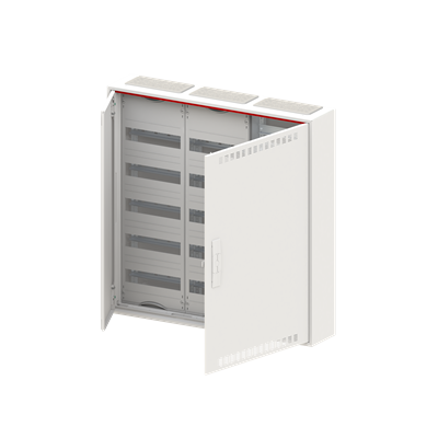 CA35VML Шкаф 120М навесной с медиапанелями IP30, 800x800x160 с самозажимными клеммами N/PE и дверью с вент. отверстиями ComfortLine C 2CPX052216R9999