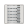 CA35VML Шкаф 120М навесной с медиапанелями IP30, 800x800x160 с самозажимными клеммами N/PE и дверью с вент. отверстиями ComfortLine C 2CPX052216R9999