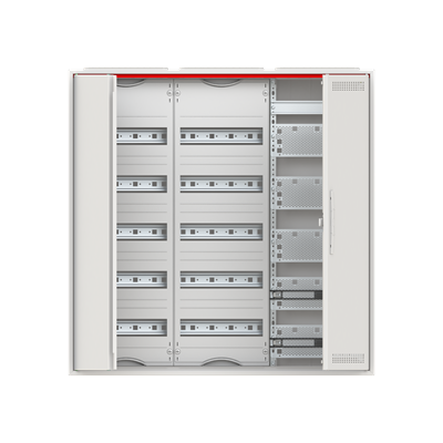 CA35VML Шкаф 120М навесной с медиапанелями IP30, 800x800x160 с самозажимными клеммами N/PE и дверью с вент. отверстиями ComfortLine C 2CPX052216R9999