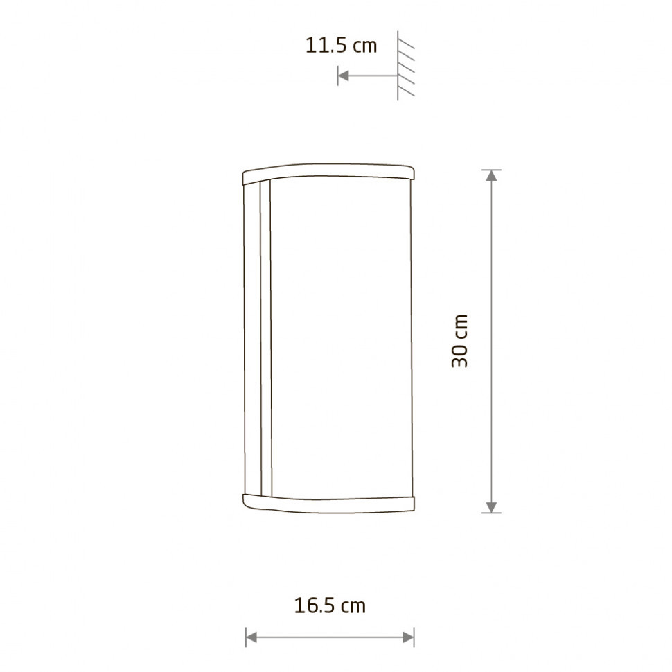 Настенный светильник Nowodvorski Palmas Led Chrome 10729
