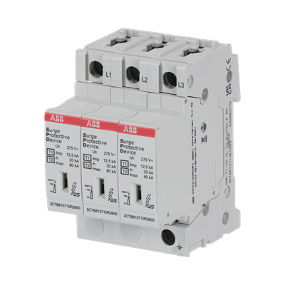 УЗИП OVR T1-T2 3L 12.5-275s P QS ABB 2CTB815710R1800