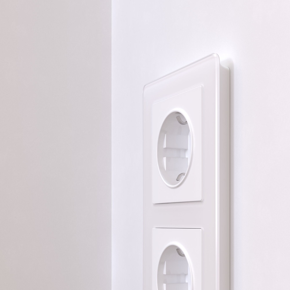 Рамка из акрила на 3 поста Acrylic белый W0032701