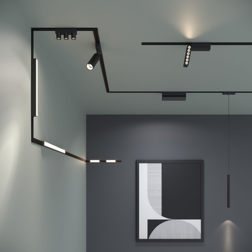 Трековый светильник 9W 4000K Arcos Flat Magnetic 85095/01
