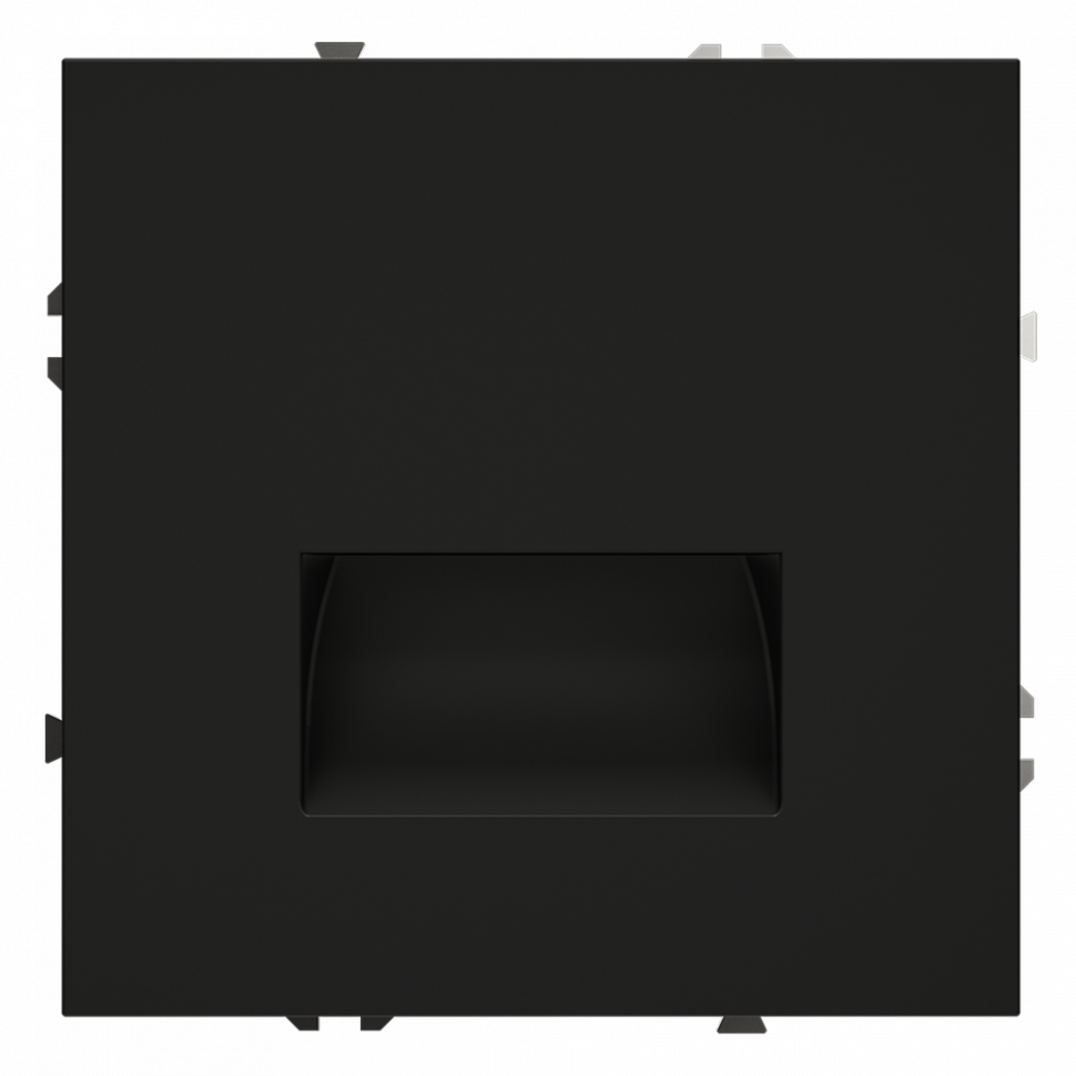 Подсветка светодиодная встраиваемая VOLTUM S70, (черный матовый) VLS070608