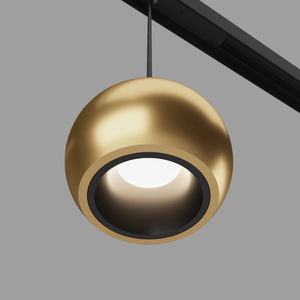 Трековый светильник 5W 4200K Event латунь Slim Magnetic 85040/01