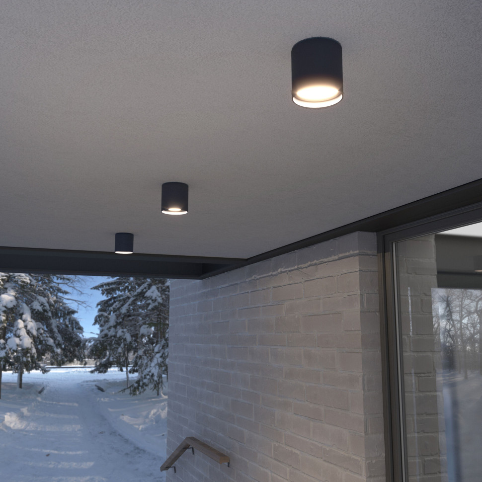 Уличный потолочный светильник Light LED 2104 IP54 35130/H черный