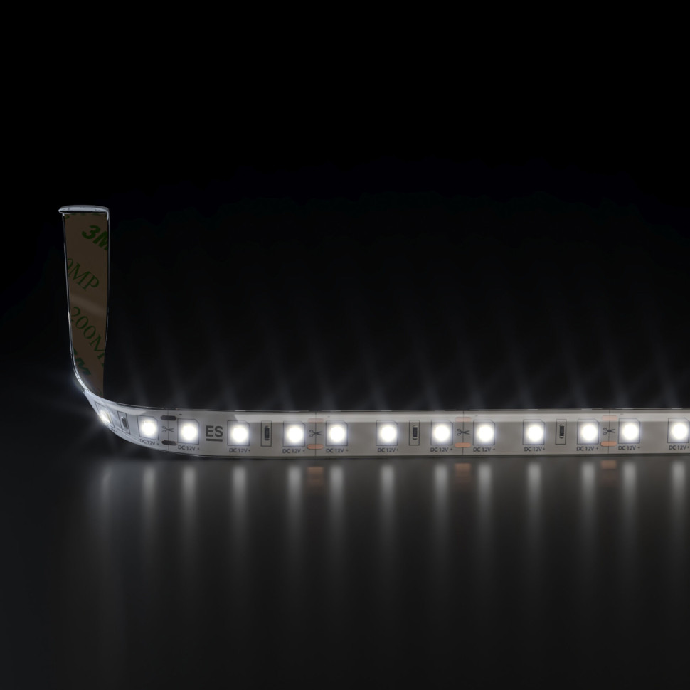 Светодиодная лента 12 В 14,4 Вт/м 60 Led/м 5050 IP20, дневной белый 4200 K, 5 м Лента светодиодная 12V 14,4W 60Led 5050 IP20 дневной белый, 5м
