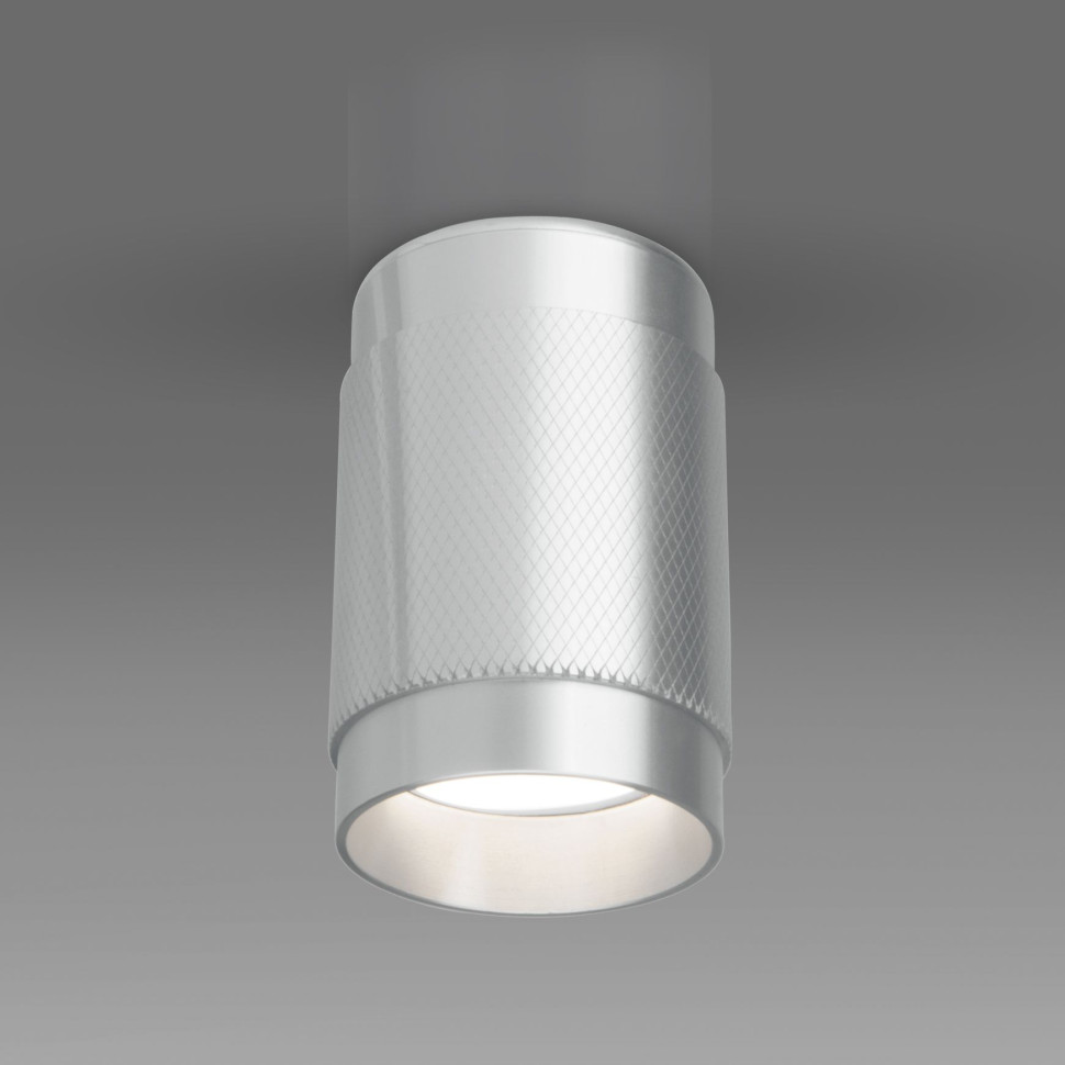 Накладной потолочный светильник GU10 серебро DLN109 GU10