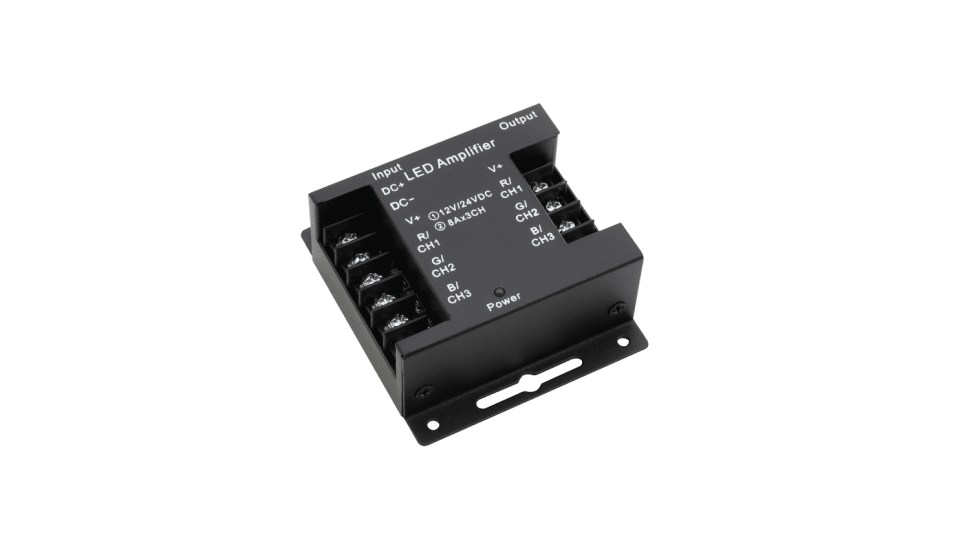  SWG Standard Усилитель RGB,24А,Черный, AMP-RGB-24A-BL