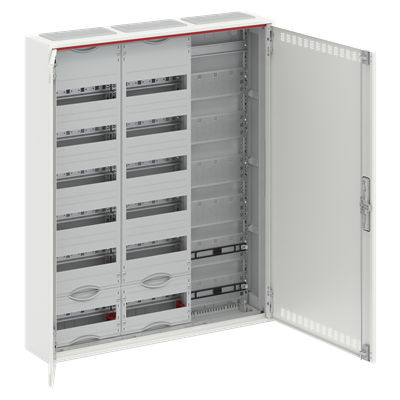 CA36VML Шкаф 144М навесной с медиапанелями IP30, 950x800x160 самозажимными клеммами N/PE и дверью с вент. отверстиями ComfortLine C 2CPX052217R9999
