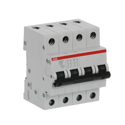 Автоматический выключатель ABB SH204-C50 4P 6kA 50А 2CDS214001R0504