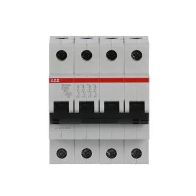 Автоматический выключатель ABB SH204-C50 4P 6kA 50А 2CDS214001R0504