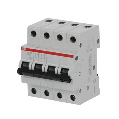 Автоматический выключатель ABB SH204-C50 4P 6kA 50А 2CDS214001R0504