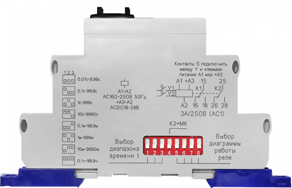 Реле РВО-П3-22 ACDC24В/AC230В УХЛ4 Меандр