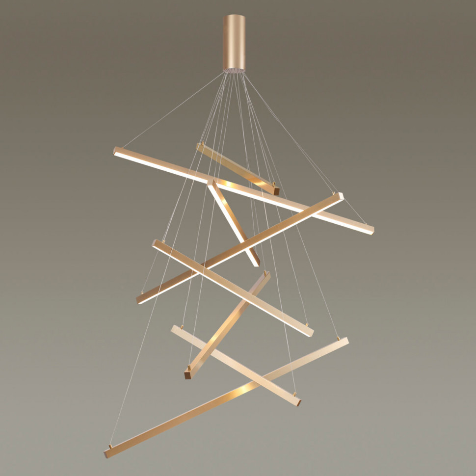 Подвесной светодиодный светильник Odeon Light Cometa 3860/96L