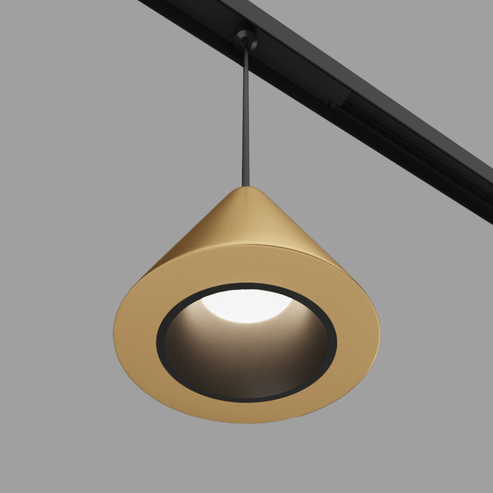 Трековый светильник 5W 4200K Event латунь Slim Magnetic 85039/01