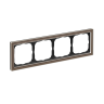 ​Рамка ArtGallery Pure 4 пост органическое стекло, Мокко GAL320604