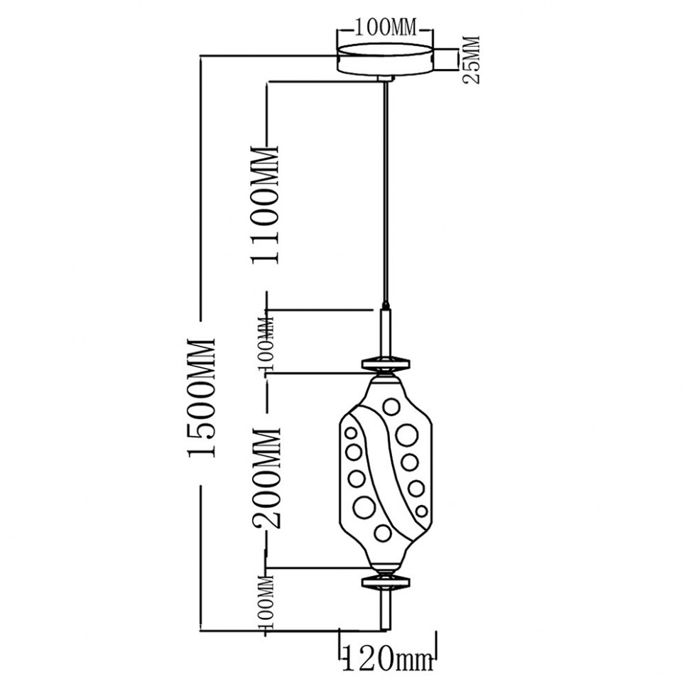 Подвесной светильник Moderli Tale V10910-PL