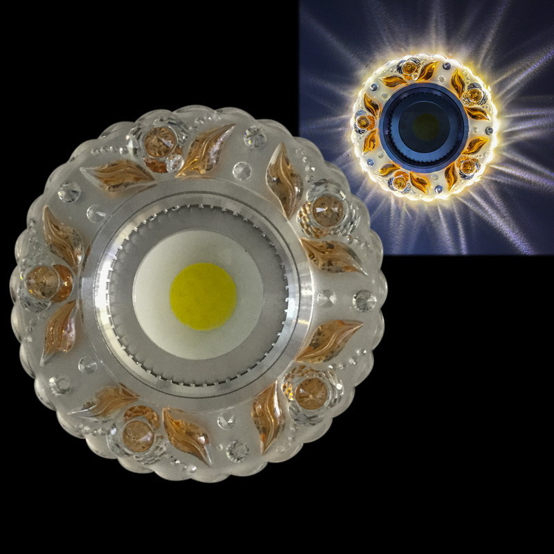 Встраиваемый светильник Reluce 42236-9.0-001PL MR16+LED3W CL/TEA