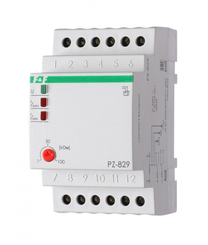 Реле уровня жидкости PZ-829 (без датчиков)