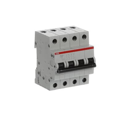 Автоматический выключатель ABB SH204-C63 4P 6kA 63А 2CDS214001R0634
