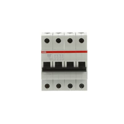 Автоматический выключатель ABB SH204-C63 4P 6kA 63А 2CDS214001R0634