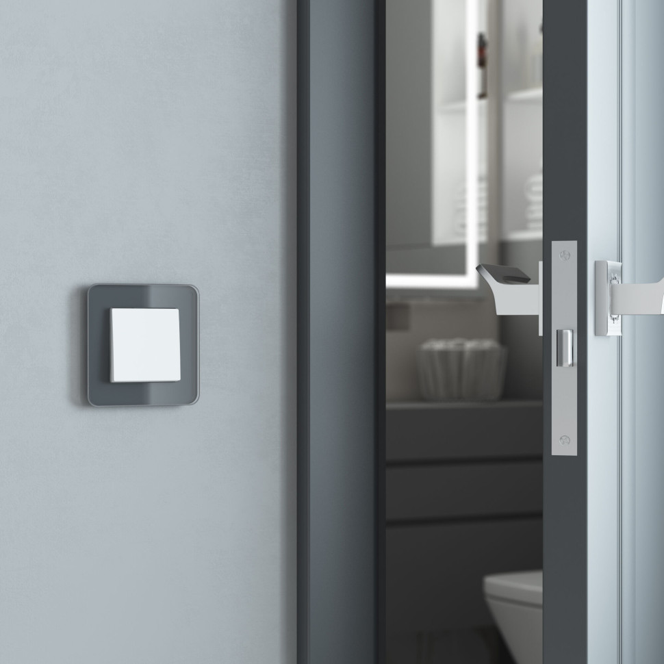 Кнопка звонка (белый матовый) W1114561