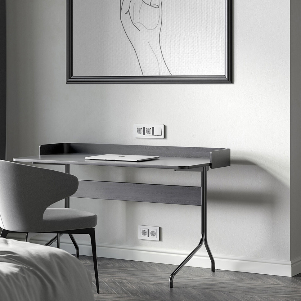 Кнопка звонка (белый матовый) W1114561