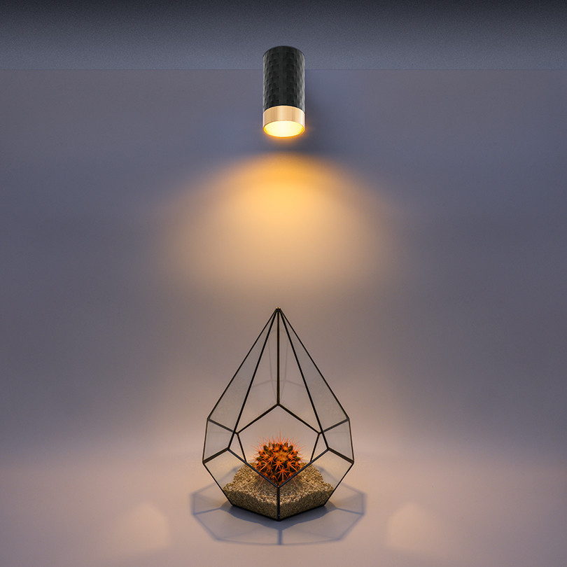 Накладной светильник Wolta Cella WSL-GU10/10BG