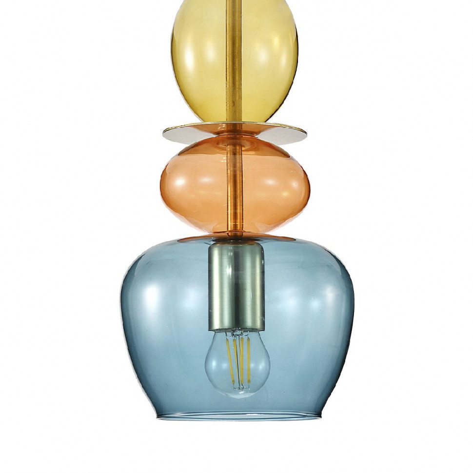 Подвесной светильник Indigo Millefiori 11065/1P Blue V000548