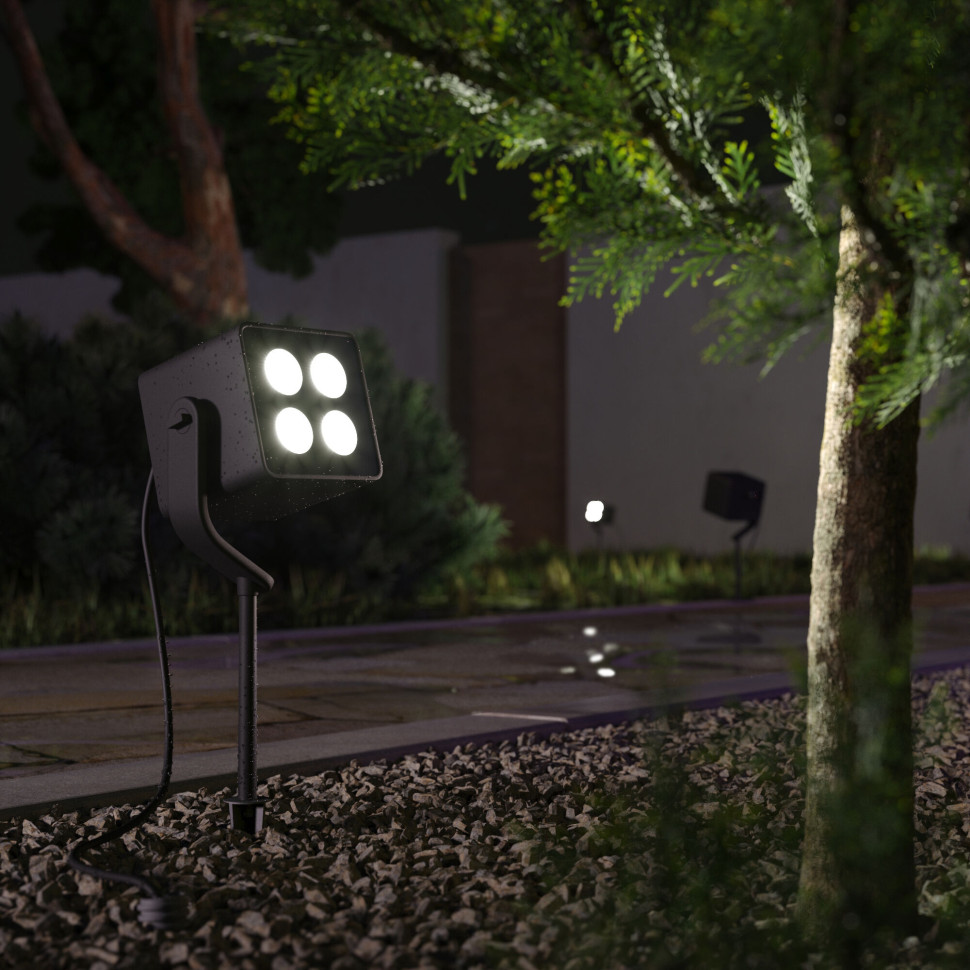 Уличный светодиодный светильник VISOR чёрный 35142/S