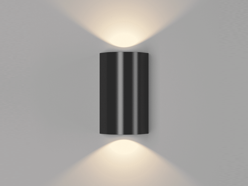  DesignLed Светильник настенный JY ZIMA-2 черный, LW-A0148B-BL-WW