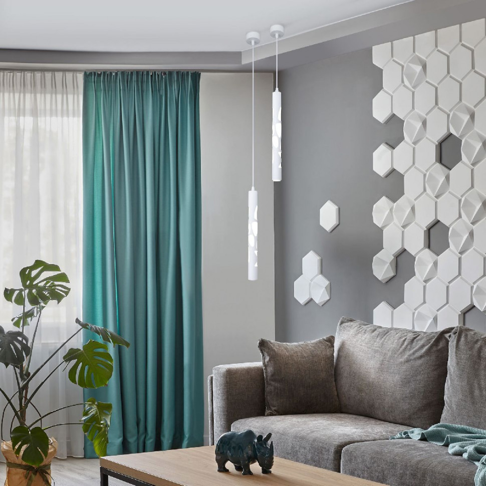 Подвесной светильник Eurosvet DLR037 12W 4200K белый матовый a055594