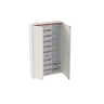 CA38VML Шкаф 192М навесной с медиапанелями IP30, 1250x800x160 с самозажимными клеммами N/PE и дверью с вент. отверстиями ComfortLine 2CPX052219R9999