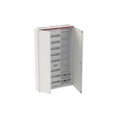 CA38VML Шкаф 192М навесной с медиапанелями IP30, 1250x800x160 с самозажимными клеммами N/PE и дверью с вент. отверстиями ComfortLine 2CPX052219R9999