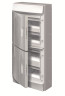 Бокс настенный 48М IP65 серый Mistral65 (с клемм) 1SLM006501A1107