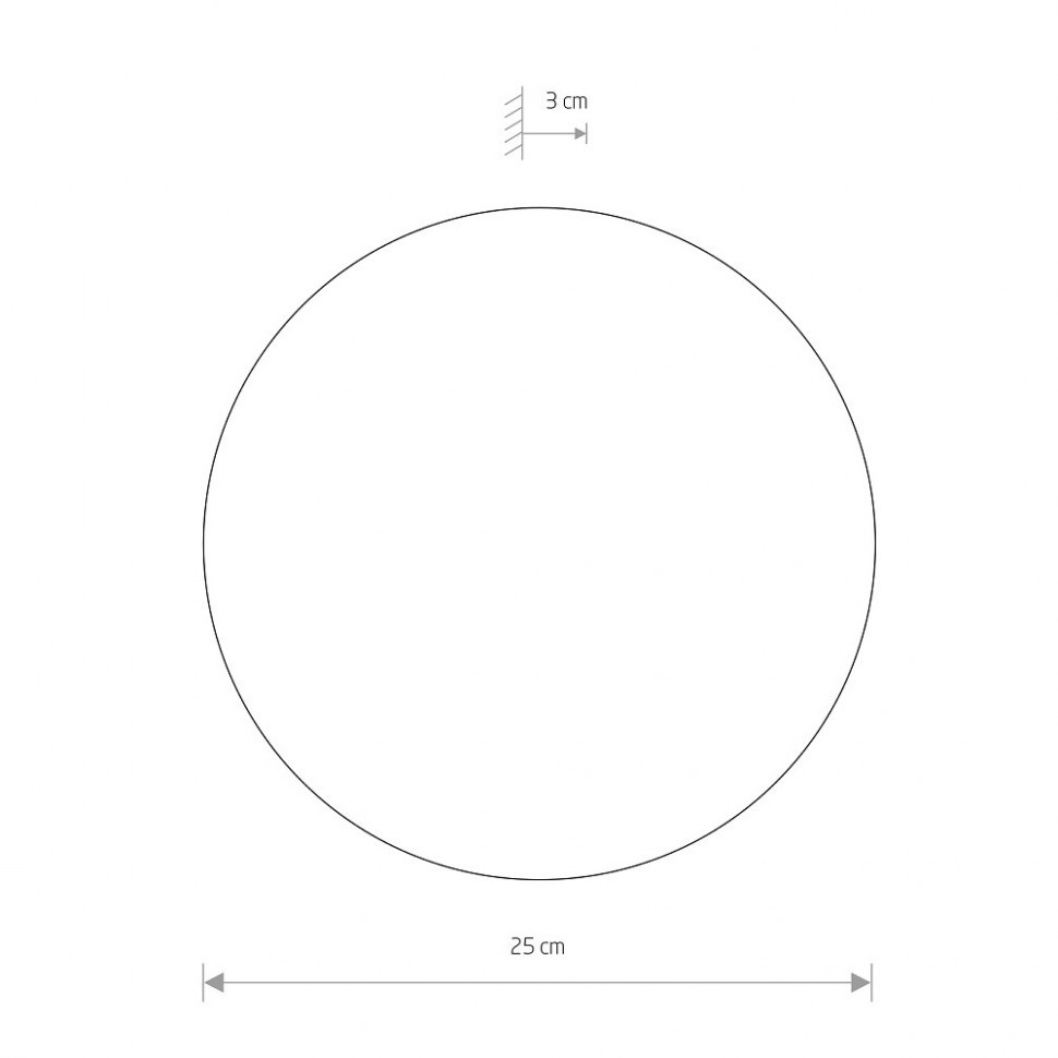 Настенный светильник Nowodvorski Ring Led M 10350