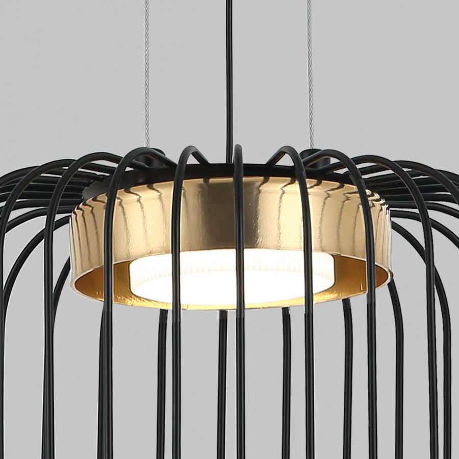 Подвесной светильник IMEX MD.23106-1-P-BK+BR