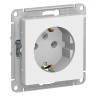 Розетка силовая Systeme Electric Atlas Design белая ATN000143