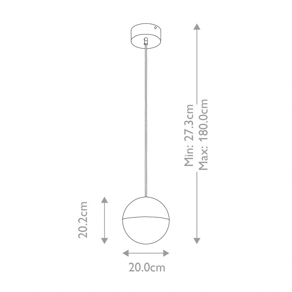 Подвесной светильник Kichler Moonlit QN-MOONLIT-P-CG