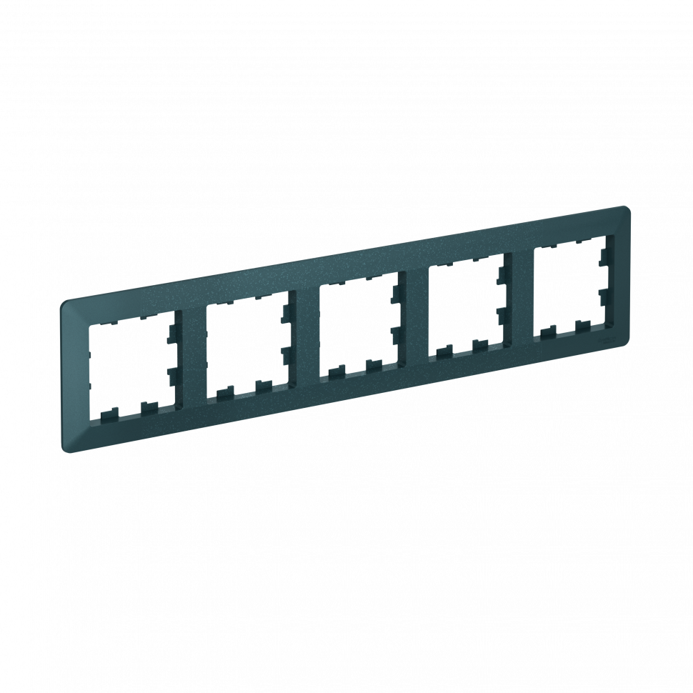 Рамка Systeme Electric AtlasDesign Air 5-ая, цвет изумруд, ATN220805