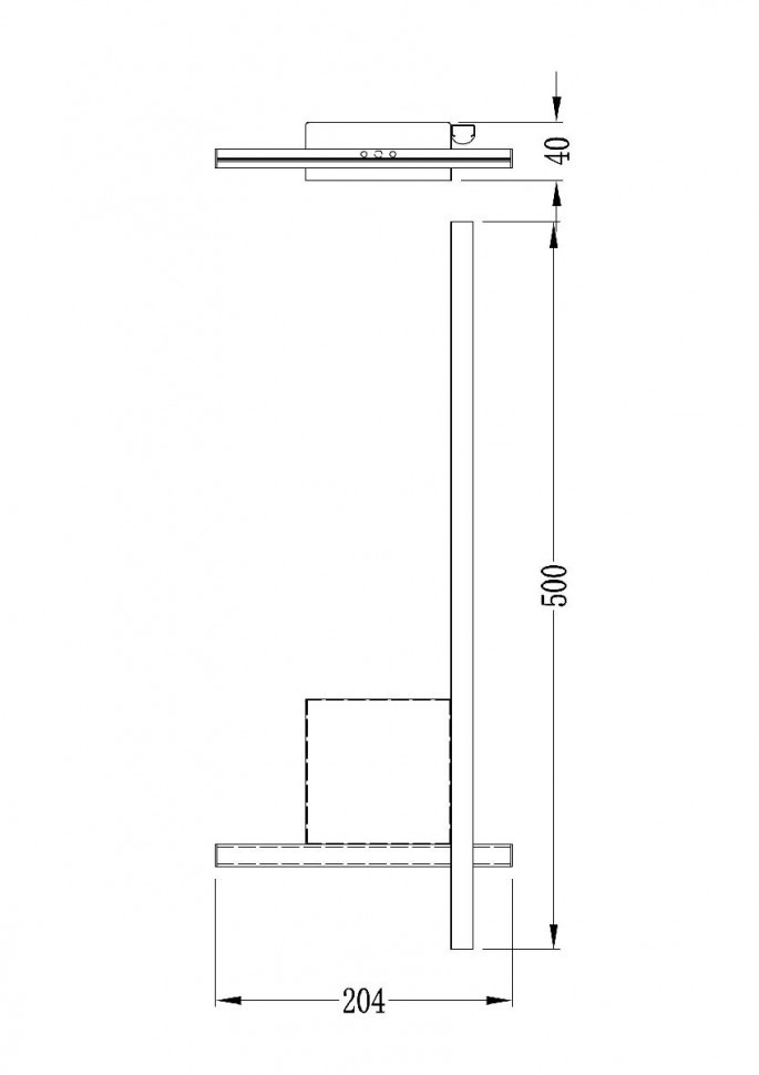 Настенный светильник Arte Lamp Decade A2127AP-8BK