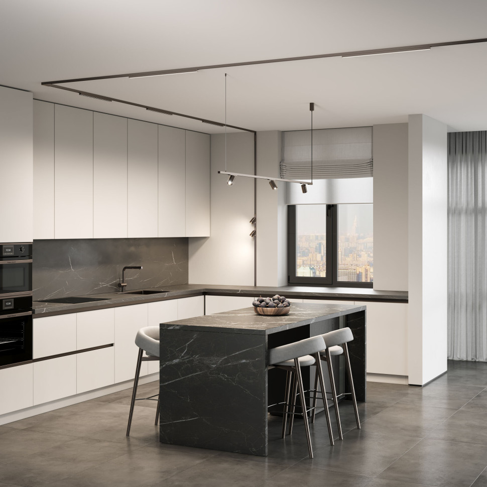 Brass Line Трековый светильник 10W 3000K латунь 85528/01