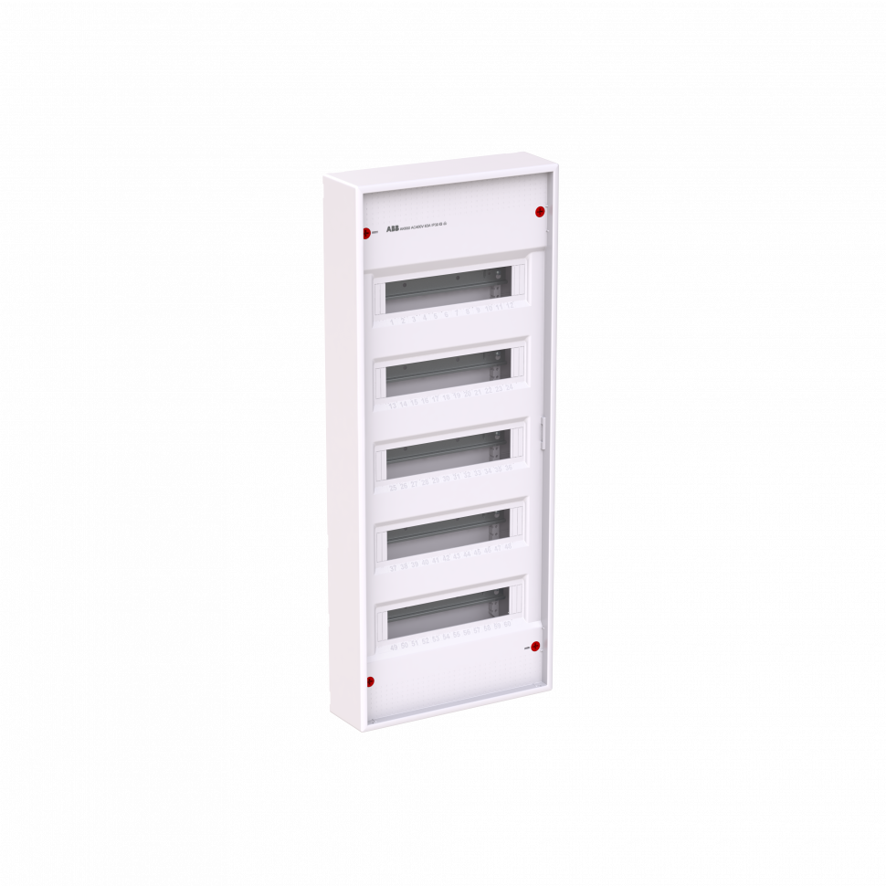 AK660E3 ABB Накладной шкаф на 60(70) модулей (с винтовыми клеммами N/PE) 5-рядный, IP30, без двери 2CPX032572R9999