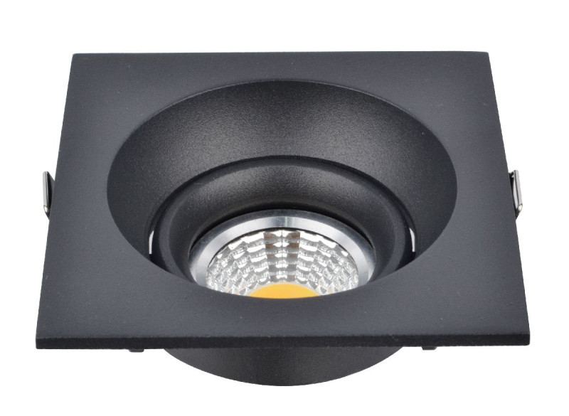 Встраиваемый светильник Elvan ST-4014SQ-G5.3-Bk