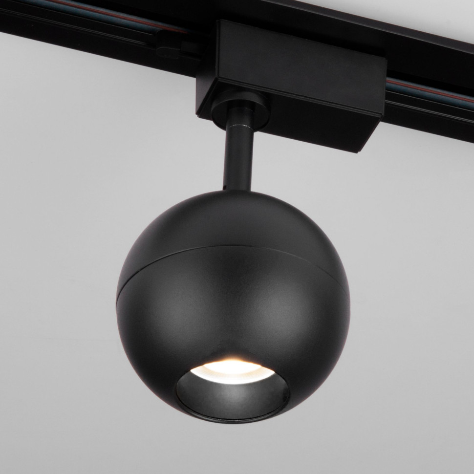 Трековый светодиодный светильник для однофазного шинопровода Ball Белый 12W 4200K LTB77